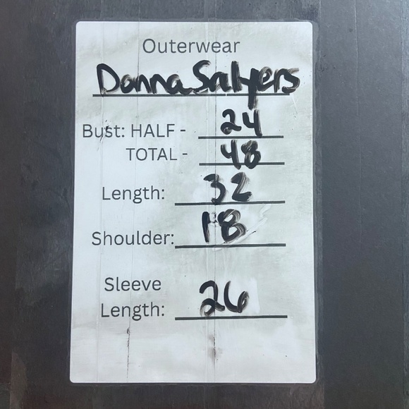 Donna Salyers Fabulous-Furs Leopard Lined Faux Suede Coat Women’s XL Y2K Glam - Picture 10 of 10